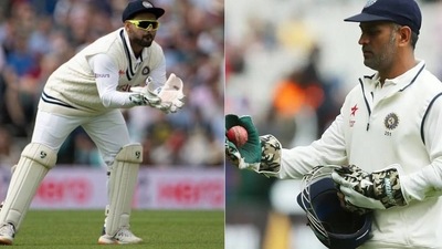 Rishabh Pant and MS Dhoni (getty)