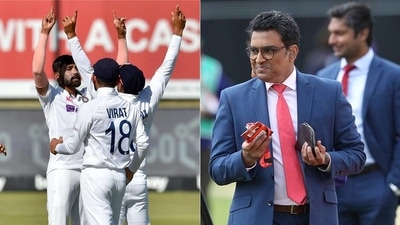 Indian team; Sanjay Manjrekar (ANI, Getty)