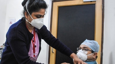 The Centre had announced that there will be no mix and match of vaccines and the third dose has to be the same as the previous two doses of the individual. (PTI) The Centre had announced that there will be no mix and match of vaccines and the third dose has to be the same as the previous two doses of the individual. (PTI)