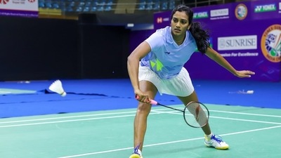 PV Sindhu trains ahead of India Open (BAI) PV Sindhu trains ahead of India Open (BAI)
