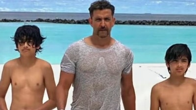 Hrithik Roshan continues to take his sons on various adventures and pictures from their vacations prove the trio has a blast every single time. Hrithik Roshan continues to take his sons on various adventures and pictures from their vacations prove the trio has a blast every single time. 