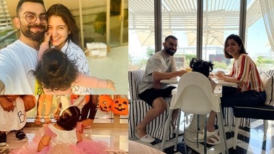 Anushka Sharma and Virat Kohli's daughter Vamika is now one. Anushka Sharma and Virat Kohli's daughter Vamika is now one. 