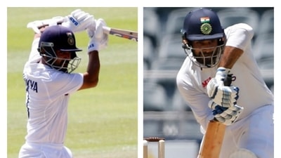 IND vs SA: ‘I will stick my neck out’- Ex-India player Reetinder Singh Sodhi picks between Ajinkya Rahane and Hanuma Vihari for 3rd Test (HT COLLAGE.WIRES) IND vs SA: ‘I will stick my neck out’- Ex-India player Reetinder Singh Sodhi picks between Ajinkya Rahane and Hanuma Vihari for 3rd Test (HT COLLAGE.WIRES)
