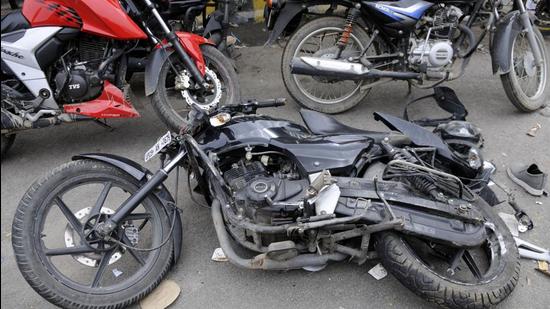 Mohali accident: Pillion rider killed as bike hits stray cattle