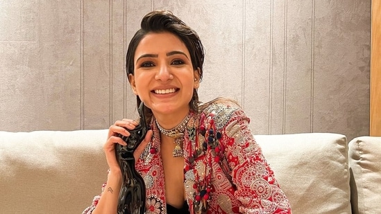 Samantha Ruth Prabhu talked about the importance of mental health.
