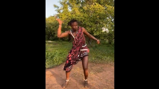 Kili Paul dancing to the viral Telugu song Saami Saami from Pushpa, starring Allu Arjun and Rashmika. (instagram/@kili_paul) Kili Paul dancing to the viral Telugu song Saami Saami from Pushpa, starring Allu Arjun and Rashmika. (instagram/@kili_paul)