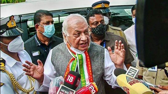 Kerala governor Arif Mohammed Khan, who is at loggerheads with the Kerala government over alleged political interference in the functioning of the universities, expressed his wish to step down as chancellor of universities in the state from December 8 last year, alleging political interference in their functioning. (Kerala) Kerala governor Arif Mohammed Khan, who is at loggerheads with the Kerala government over alleged political interference in the functioning of the universities, expressed his wish to step down as chancellor of universities in the state from December 8 last year, alleging political interference in their functioning. (Kerala)