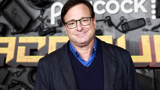 US actor Bob Saget attends the MacGruber screening and premiere at the California Science Center on December 8, 2021 in Los Angeles.(AFP)