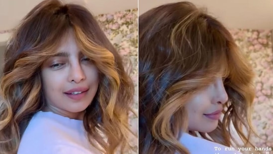 Priyanka Chopra flaunts new hairstyle.(Instagram)