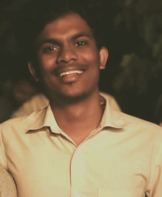 File photo of SFI activist Dheeraj Rajendran. (ANI Twitter)