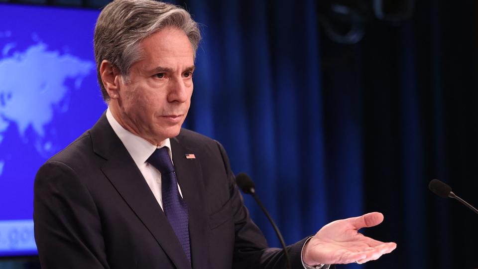 Mr Blinken has accused Russia of putting “a gun to the head of Ukraine” by amassing 100,000 troops near its borders (AFP/ File photo) Mr Blinken has accused Russia of putting “a gun to the head of Ukraine” by amassing 100,000 troops near its borders (AFP/ File photo)