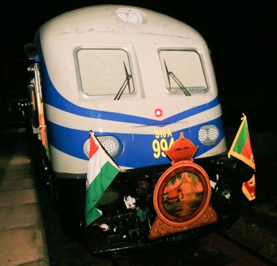 The train service will criss-cross the island nation, connecting the capital city of Colombo with Kankesanthurai on the northern tip of the Jaffna Peninsula, which has a Tamil-majority population. (Twitter/@IndiainSL)