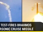 INDIA TEST-FIRES BRAHMOS SUPERSONIC CRUISE MISSILE INDIA TEST-FIRES BRAHMOS SUPERSONIC CRUISE MISSILE