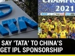 TATAS SAY 'TATA' TO CHINA'S VIVO, GET IPL SPONSORSHIP