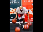 Corey Rich as he bounced four basketballs 326 times within 30 seconds. (instagram/@guinnessworldrecords) Corey Rich as he bounced four basketballs 326 times within 30 seconds. (instagram/@guinnessworldrecords)
