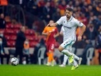 Ahmet Calik plays the ball during a Turkish Super League soccer match between Galatasaray and Konyaspor Ahmet Calik plays the ball during a Turkish Super League soccer match between Galatasaray and Konyaspor