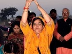 Madhya Pradesh minister Usha Thakur claims her immunity was strong as she had been practicing 'Agnihotra', or 'healing fire'.(Facebook/ Usha Thakur) Madhya Pradesh minister Usha Thakur claims her immunity was strong as she had been practicing 'Agnihotra', or 'healing fire'.(Facebook/ Usha Thakur)