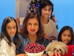 Farah Khan is mother to triplets - Diva, Anya and Czar. Farah Khan is mother to triplets - Diva, Anya and Czar.