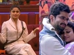 Shamita Shetty was shocked when Neha Bhasin joked that Raqest Bapat had made a new girlfriend. Shamita Shetty was shocked when Neha Bhasin joked that Raqest Bapat had made a new girlfriend.