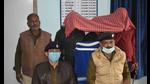 Maoists in police custody in Bihar’s Buxar district. (Santosh Kumar/HT Photo) Maoists in police custody in Bihar’s Buxar district. (Santosh Kumar/HT Photo)