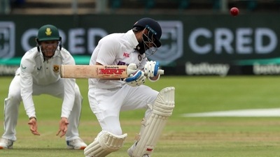 Cricket - Third Test - South Africa v India - Newlands Cricket Ground, Cape Town, South Africa - January 11, 2022 India's Virat Kohli in action REUTERS/Sumaya Hisham (REUTERS)