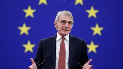 European Parliament President David Sassoli. (Reuters)