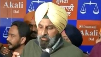 Majithia further said the culprits involved in planning and plotting of the incident should be nabbed. (ANI Photo)