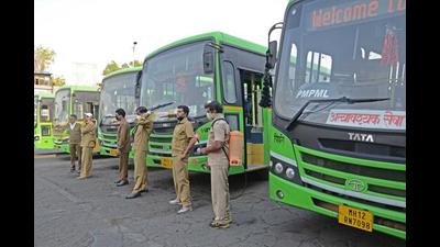 The Pune Mahanagar Parivahan Mahamandal Limited (PMPML) plans to convert its old buses into electric buses due to rise in fuel prices. (HT PHOTO)