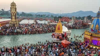 Devotees gather to offer prayers at Har ki Pauri Ghat in Haridwar. (File photo) Devotees gather to offer prayers at Har ki Pauri Ghat in Haridwar. (File photo)