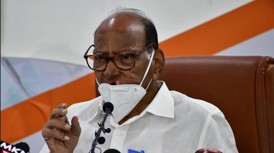 The NCP is in talks with TMC and Congress for an alliance ahead of Goa elections, Sharad Pawar said. (HT Photo)