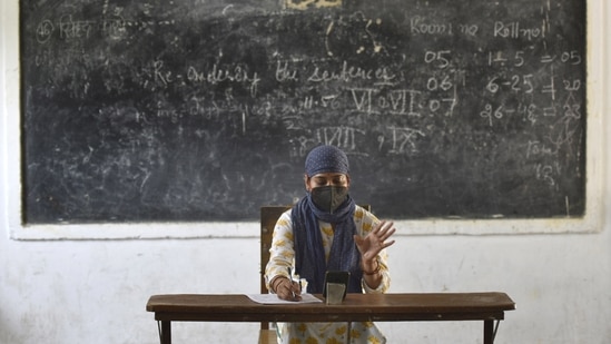 AWES Teachers Recruitment 2022: Apply for approx. 8700 posts, details here(Sunil Ghosh / HT Photo) AWES Teachers Recruitment 2022: Apply for approx. 8700 posts, details here(Sunil Ghosh / HT Photo)