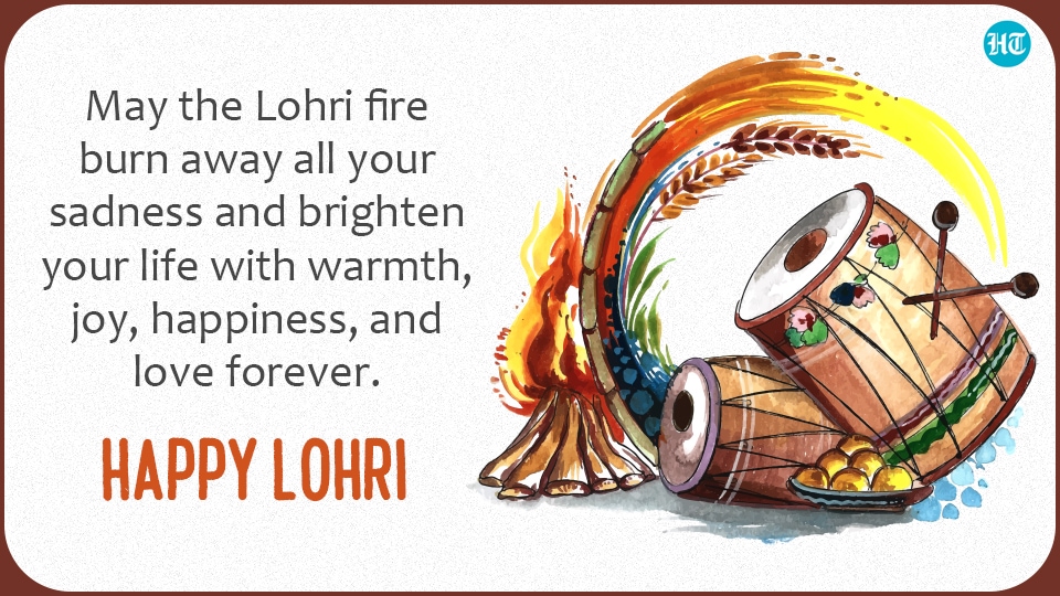 To celebrate the festival of Lohri, people gather with their loved ones to light bonfires.&nbsp;