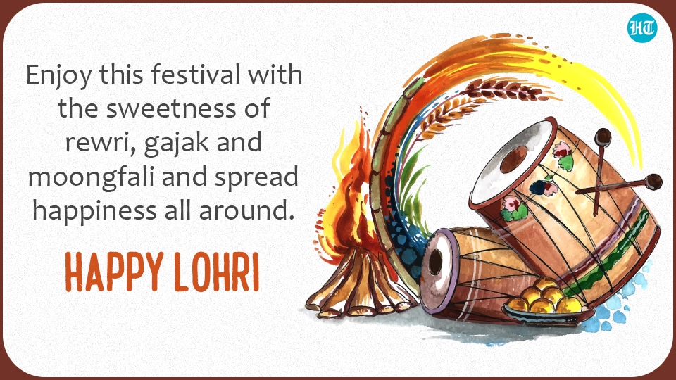 People celebrate Lohri by enjoy special snacks like peanuts, gajak, sesame laddoos.&nbsp;