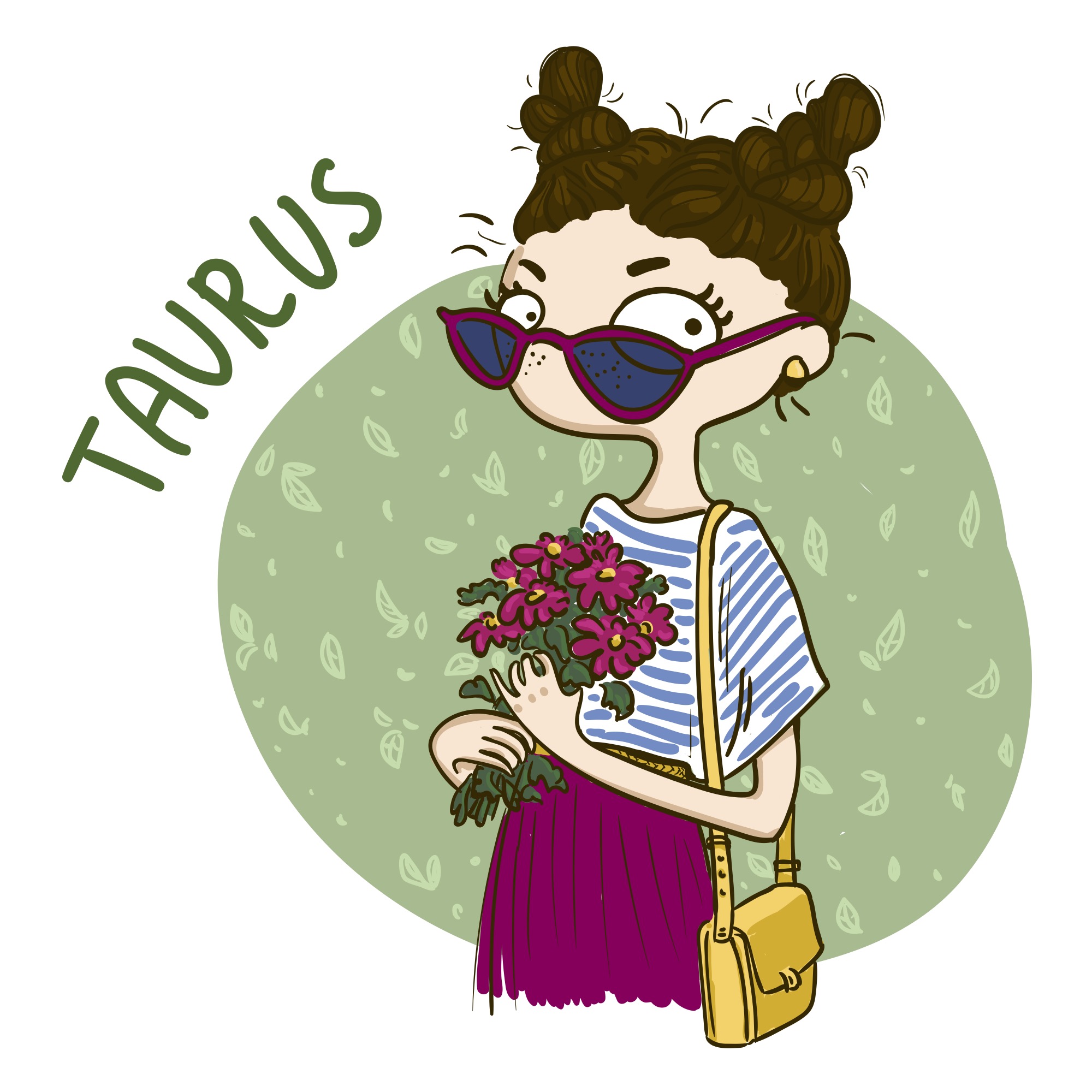 Buckets full of favorite snacks sometimes is all a taurus can wish for to feel better.