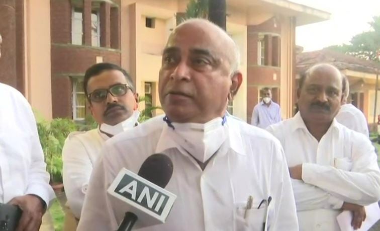Goa deputy chief minister Manohar Ajgaonkar.&nbsp; (ANI Photo)