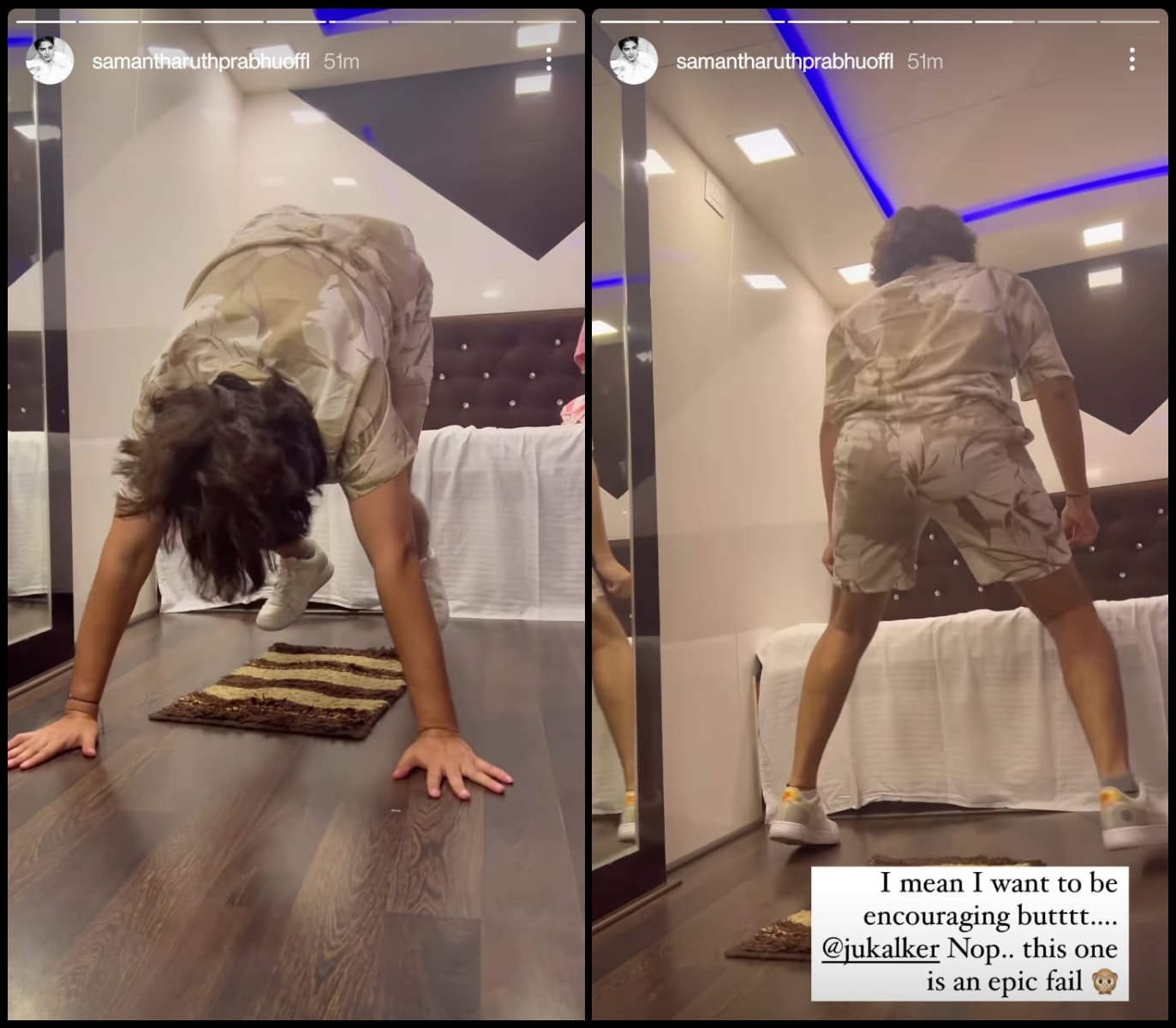 Samantha Ruth Prabhu’s stylist Preetham Jukalker’s attempt was an ‘epic fail’. Samantha Ruth Prabhu’s stylist Preetham Jukalker’s attempt was an ‘epic fail’.