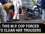 VIRAL: THIS M.P COP FORCED MAN TO CLEAN HER TROUSERS VIRAL: THIS M.P COP FORCED MAN TO CLEAN HER TROUSERS