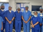 The team which led the revisional procedure was led by Dr Ganesh Shenoy, senior consultant (minimal access, gastrointestinal and bariatric surgery) (Photo via Fortis) The team which led the revisional procedure was led by Dr Ganesh Shenoy, senior consultant (minimal access, gastrointestinal and bariatric surgery) (Photo via Fortis)