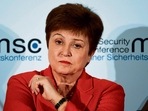 Kristalina Georgieva, the managing director of the IMF. (AP) Kristalina Georgieva, the managing director of the IMF. (AP)