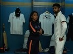 Tanuj Virwani and Sayani Gupta in a still from Inside Edge season 3. (Twitter)