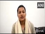 Riya requested the state government to help her find the whereabouts of her father, saying “we are working for BJP and will always stand firm with the party.”(ANI)