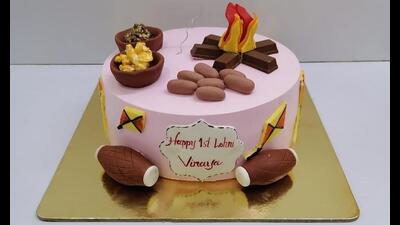 Rasmalai, fresh fruit, chocolate orange and chocolate coffee caramel with butterscotch are some of the popular flavours for Lohri cakes this year. Rasmalai, fresh fruit, chocolate orange and chocolate coffee caramel with butterscotch are some of the popular flavours for Lohri cakes this year.