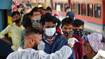 According to BMC officials, around 300,000 to 350,000 home test kits for Covid-19 have been supplied (Bhushan Koyande) According to BMC officials, around 300,000 to 350,000 home test kits for Covid-19 have been supplied (Bhushan Koyande)