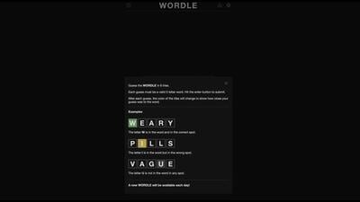 The fact that the original Wordle app wasn’t available as an app led other developers to come up with Wordle clones on the Apple App Store. (Wordle screenshot) The fact that the original Wordle app wasn’t available as an app led other developers to come up with Wordle clones on the Apple App Store. (Wordle screenshot)