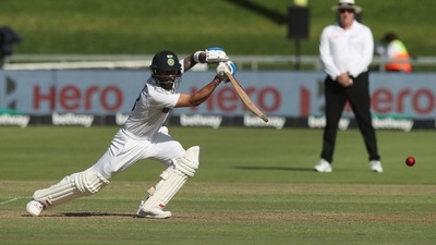 India's Virat Kohli in action (REUTERS)