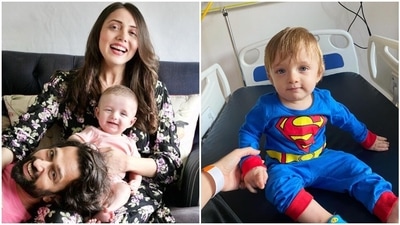 Nakuul Mehta, Jankee Parekh and their son Sufi contracted Covid-19. Nakuul Mehta, Jankee Parekh and their son Sufi contracted Covid-19.