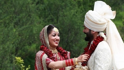 Yami Gautam married Aditya Dhar in June last year. Yami Gautam married Aditya Dhar in June last year. 