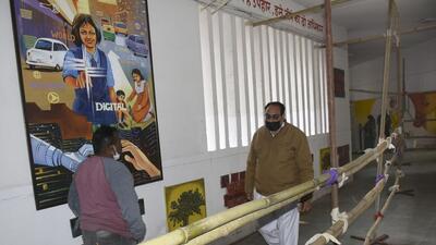 Voting for the 2022 Uttar Pradesh assembly polls will be held in seven phases, starting February 10. (Sakib Ali /HT) Voting for the 2022 Uttar Pradesh assembly polls will be held in seven phases, starting February 10. (Sakib Ali /HT)