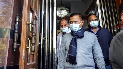 Arvind Kejriwal is on his first visit to Punjab since the announcement of the poll schedule by the Election Commission of India. (PTI) Arvind Kejriwal is on his first visit to Punjab since the announcement of the poll schedule by the Election Commission of India. (PTI)