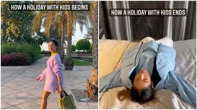 Mira Rajput and Shahid Kapoor travelled to Maldives and Dubai with their children last year. Mira Rajput and Shahid Kapoor travelled to Maldives and Dubai with their children last year.